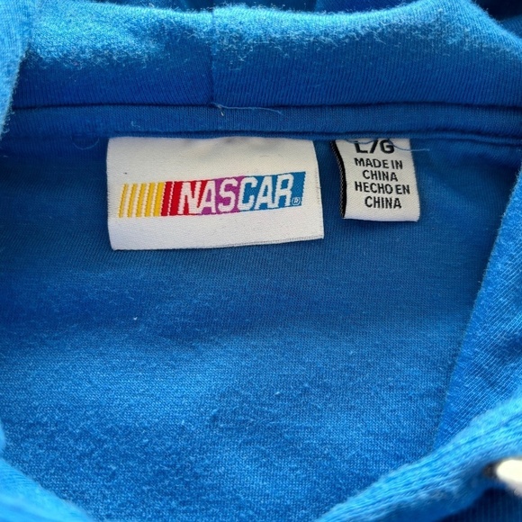 NASCAR Dale Jr. 88 Blue sweatshirt hoodie size L - Picture 10 of 15